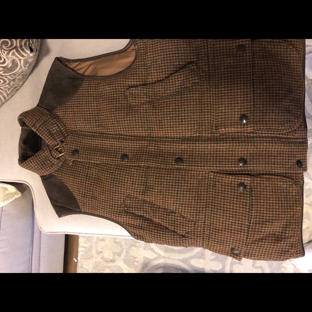 Wool Vest Ralph Laurent Like New Condition